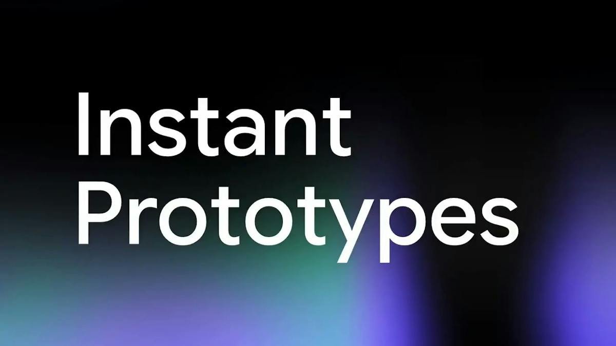 Stitch 2.0 by Google — UI generated from a natural-language prompt