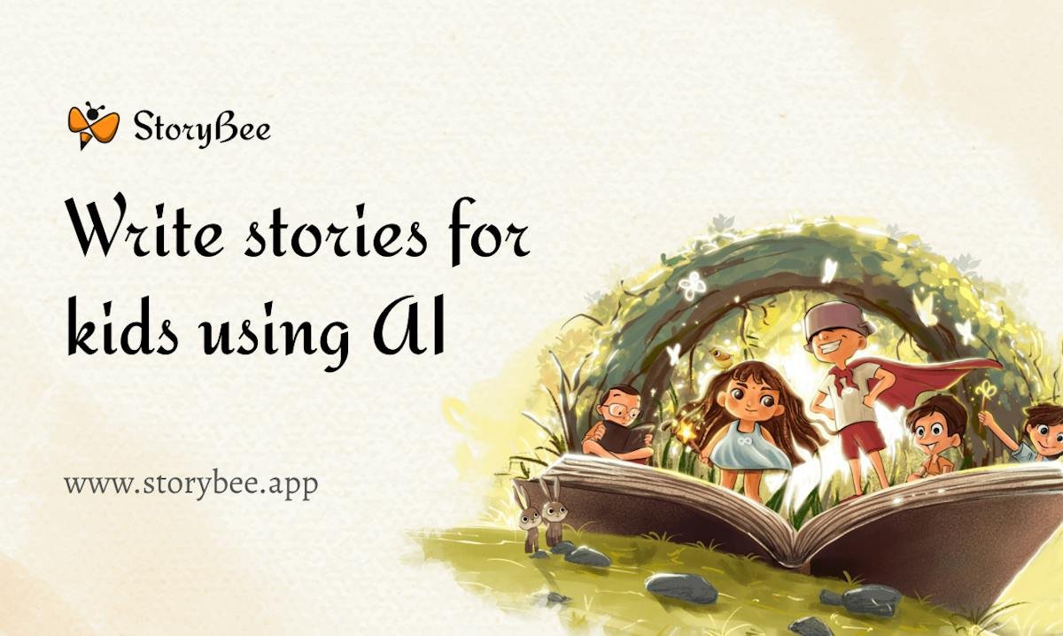 StoryBee — illustrated AI story view