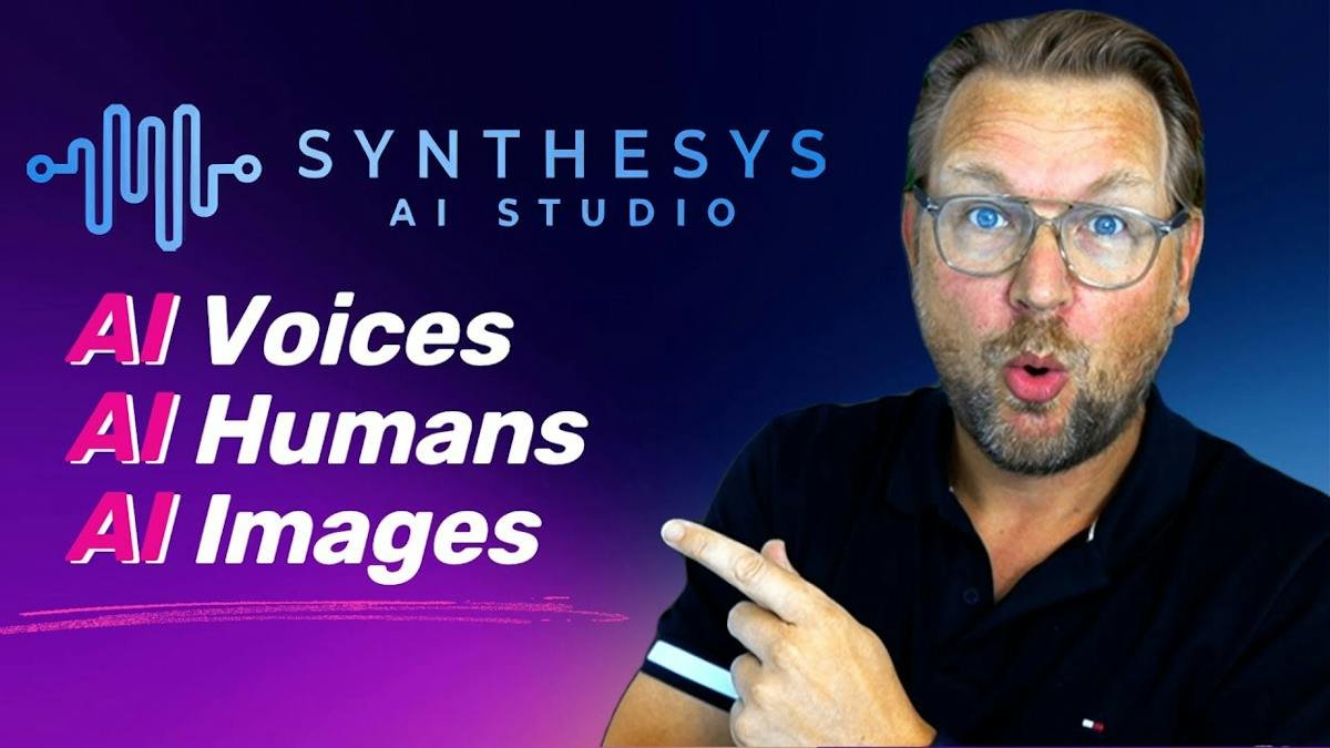 Synthesys AI Voice Generator — multilingual voiceover editor