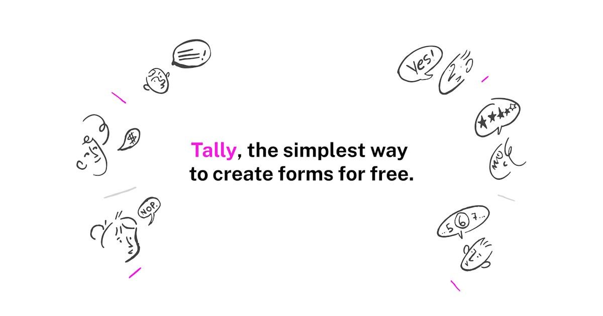 Tally — Notion-style form editor
