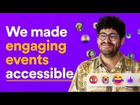 Tevent — interactive webinar view
