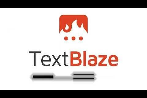 Text Blaze — snippet editor and template library