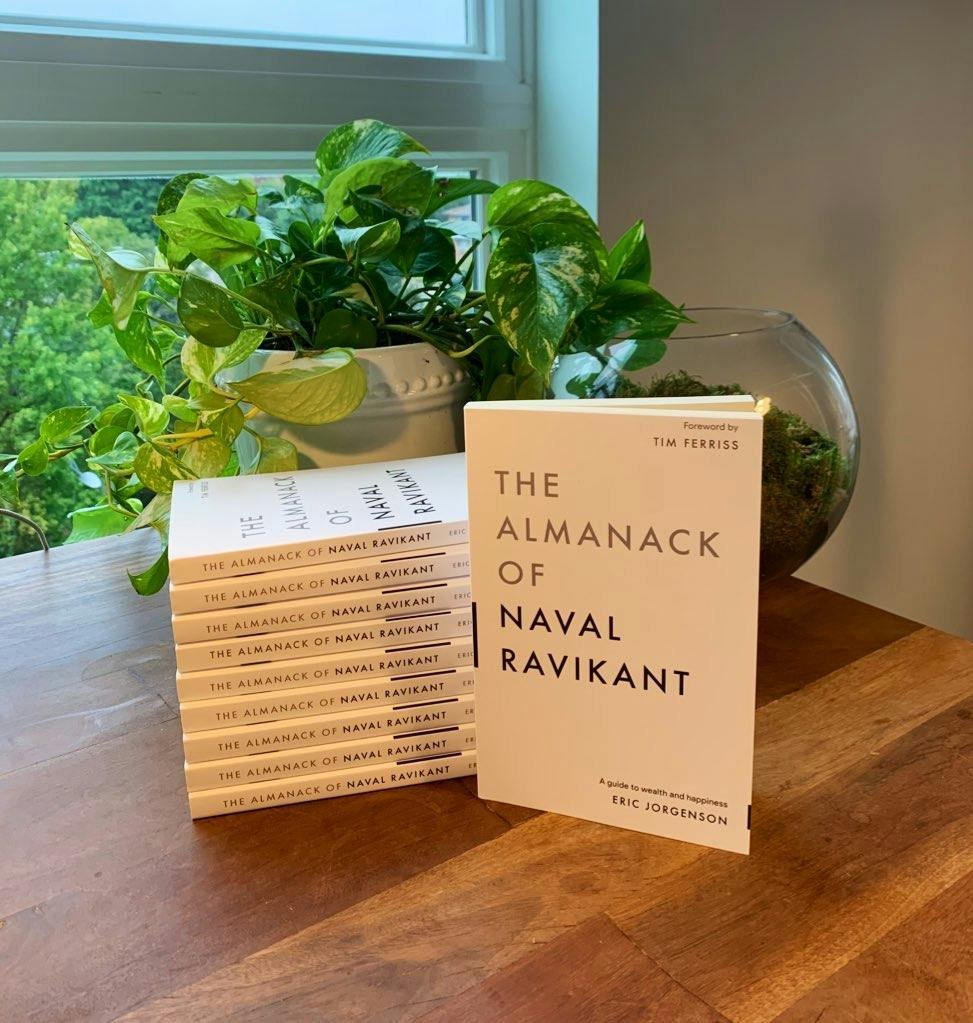 The Almanack of Naval Ravikant — book cover