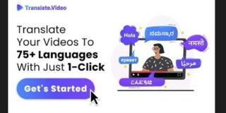 TranslateVideo — one-click video dubbing into 75+ languages