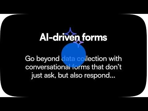 Typeform — conversational form builder interface