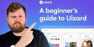 Uizard — wireframe built with the drag-and-drop editor
