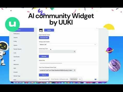 UUKI — white-label community discussion view