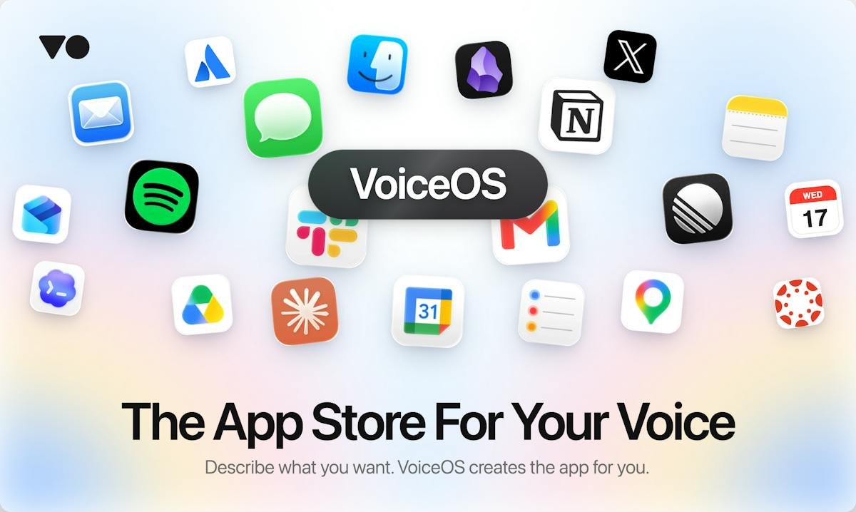 VoiceOS — voice-to-action desktop control