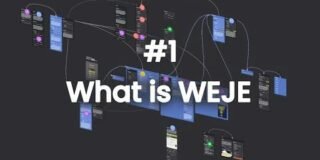 Weje — online whiteboard with visual cards and mind map
