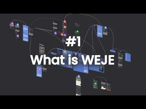Weje — online whiteboard with visual cards and mind map
