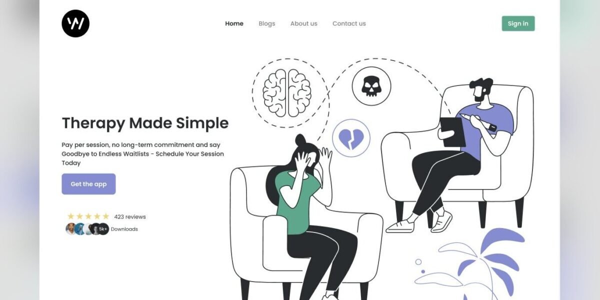 WeLinQ — therapist matching view