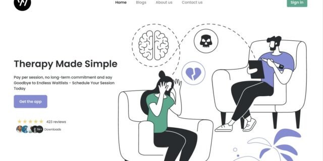 WeLinQ — therapist matching view