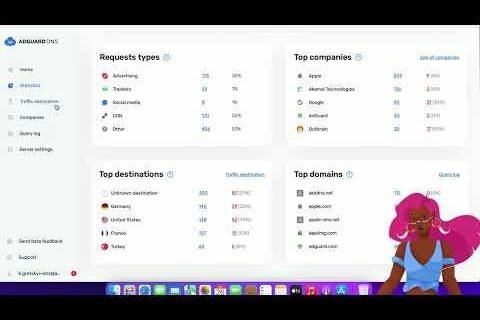AdGuard DNS 2.0 — DNS filtering dashboard