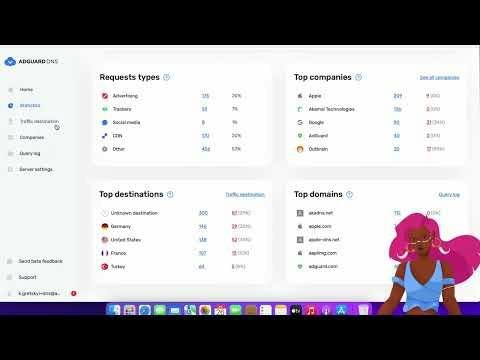 AdGuard DNS 2.0 — DNS filtering dashboard