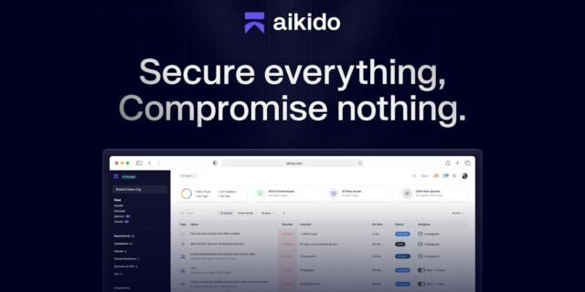 Aikido Security — vulnerability scanning dashboard