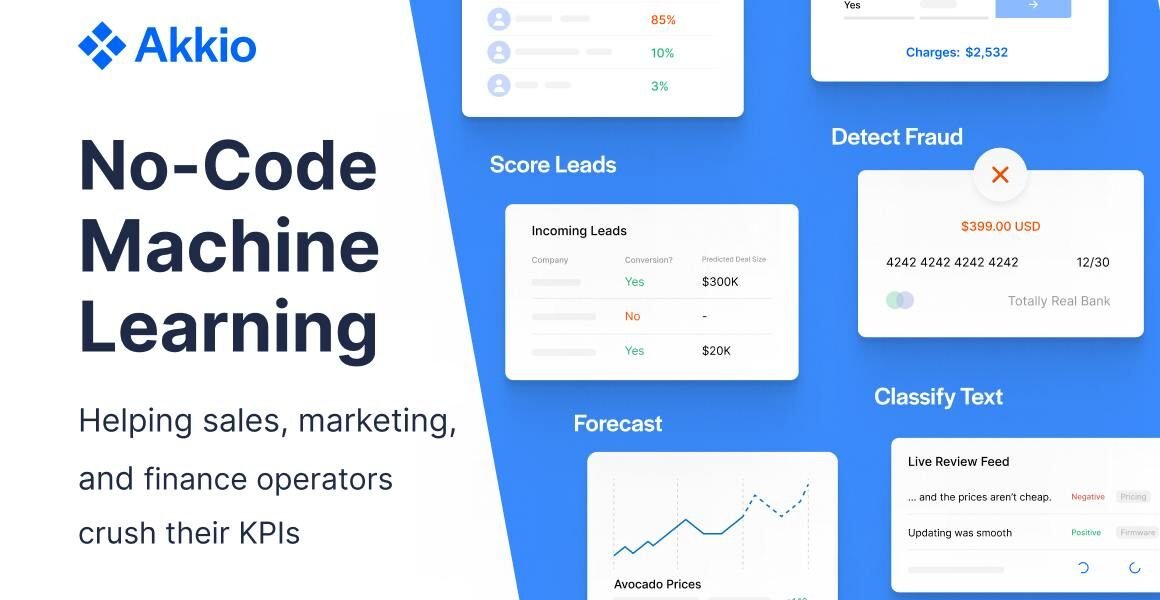Akkio — AI data analytics interface