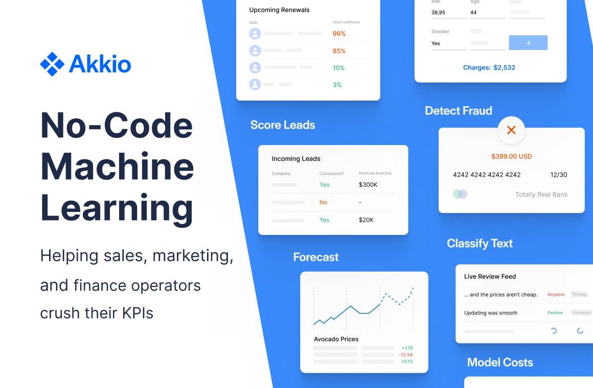 Akkio — AI data analytics interface