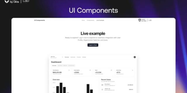 Auth0 — identity platform login screen