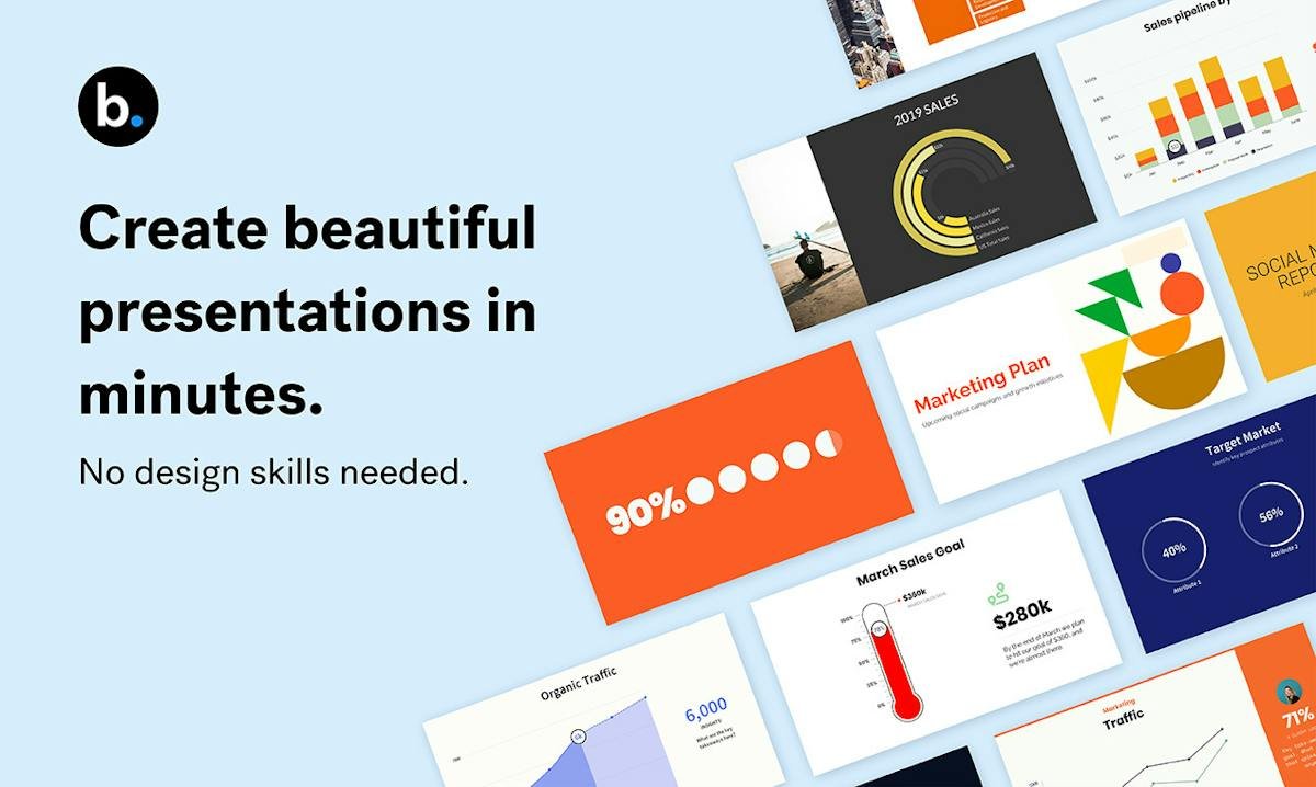 Beautiful.ai — Smart Slide presentation layout