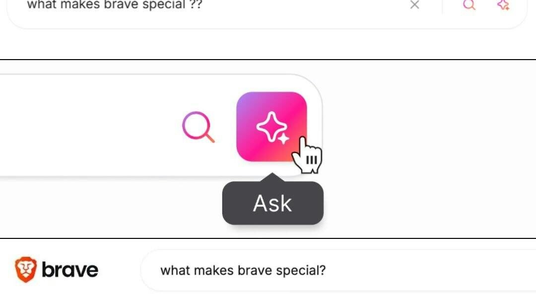 Brave Private Browser — ad and tracker blocking in action