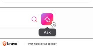 Brave Private Browser — ad and tracker blocking in action