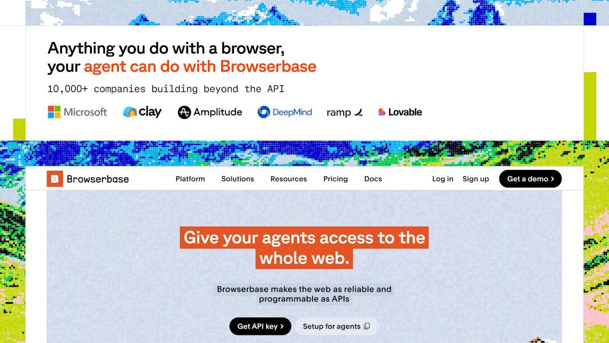 Browserbase — remote browser session dashboard