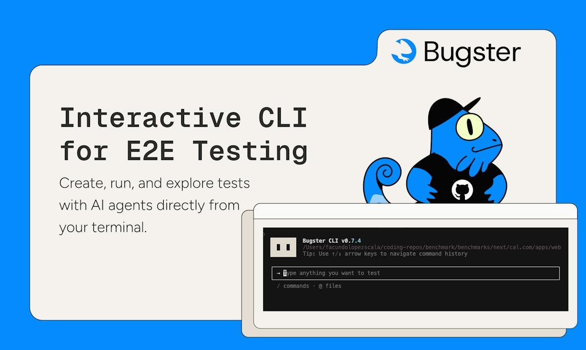 Bugster — AI agent end-to-end test run