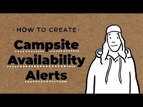Campnab — campsite availability monitoring dashboard