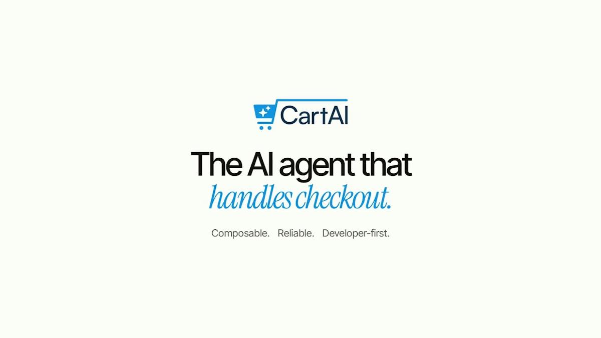 CartAI — AI agent checkout flow