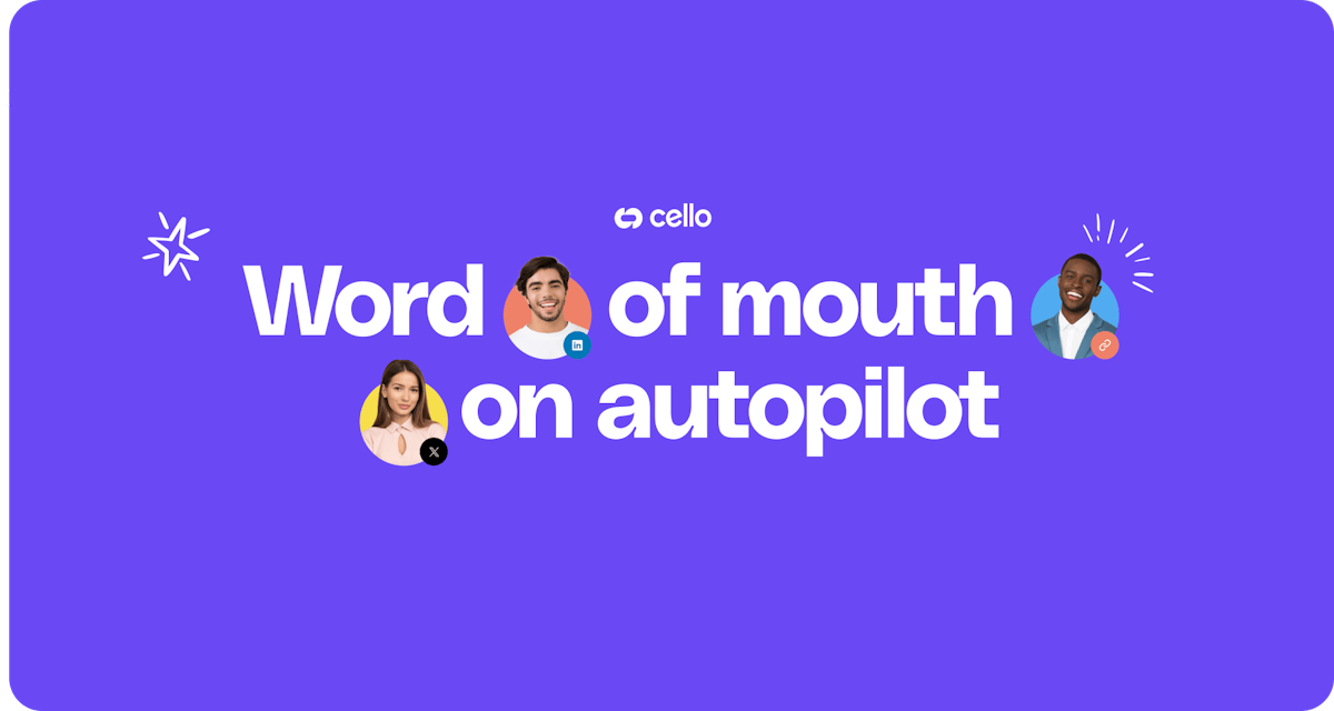 Cello — referral program dashboard and analytics