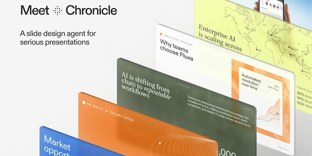 Chronicle — AI-generated slide deck editor