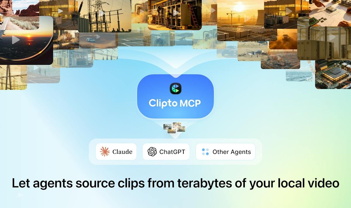 Clipto — natural language search over local media