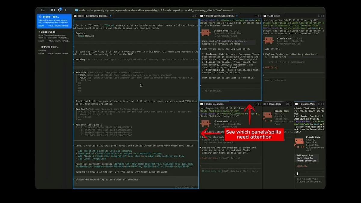 cmux — macOS terminal for coding agents