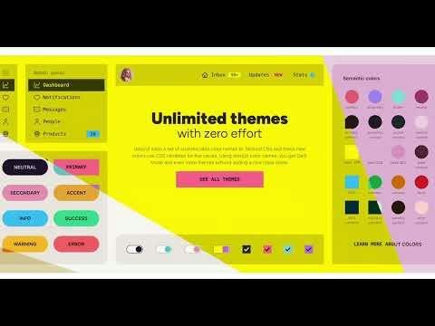 DaisyUI — themed component examples on a documentation page