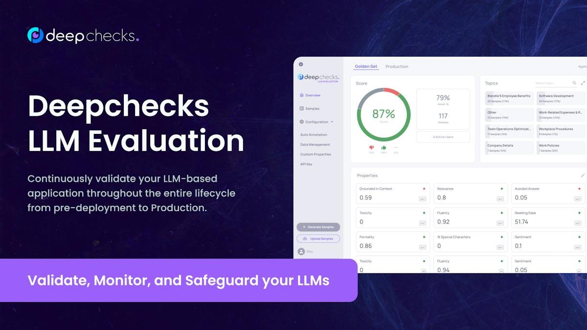 Deepchecks Monitoring — model monitoring dashboard