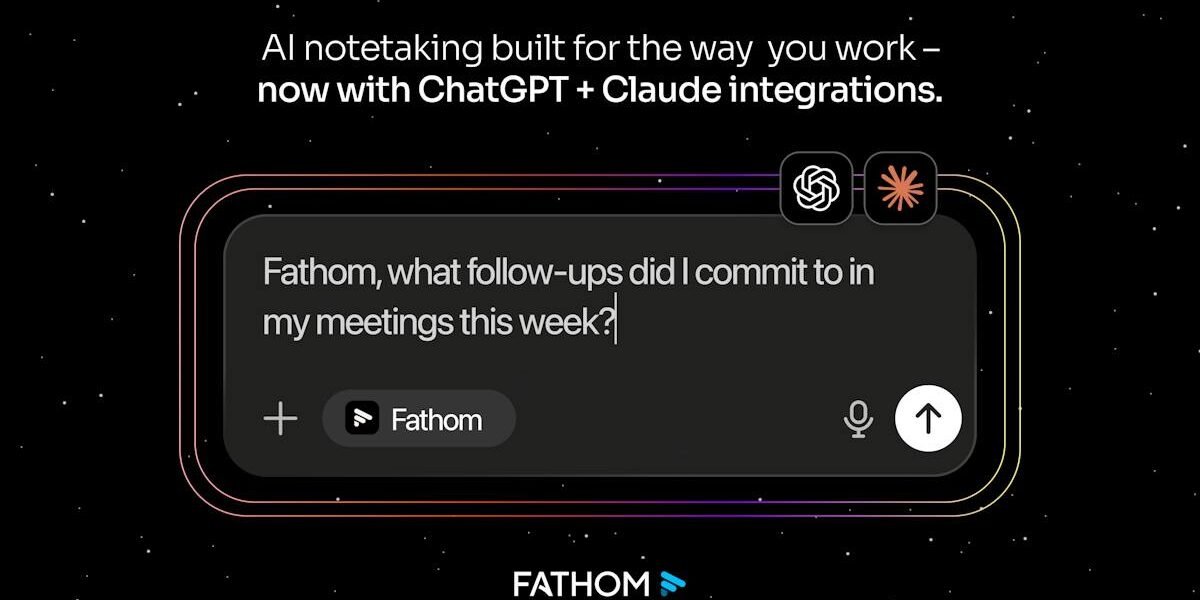 Fathom — meeting summary and action items view