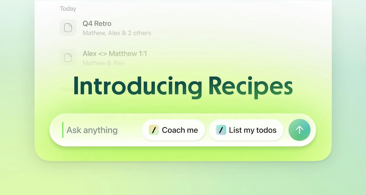 Granola — AI meeting notes panel