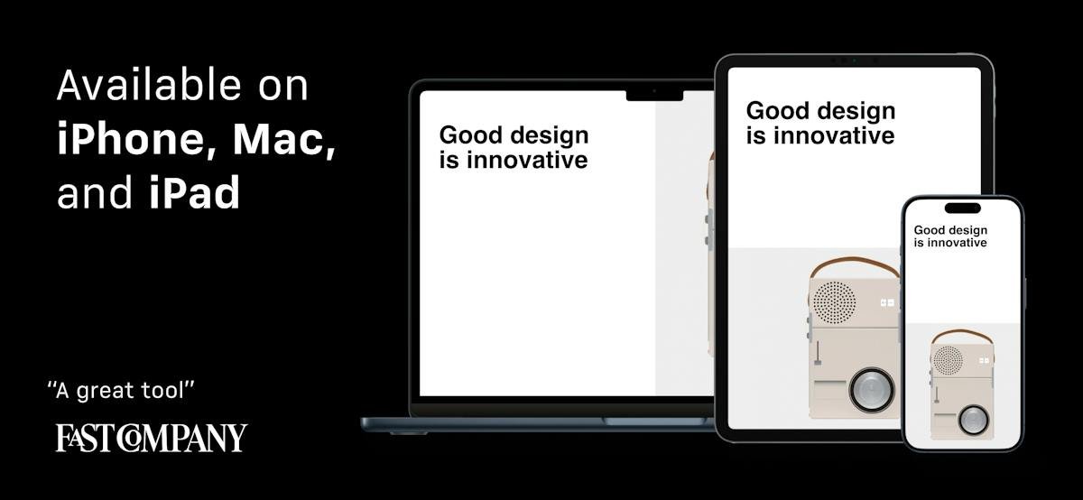 iA Presenter — Markdown slide view