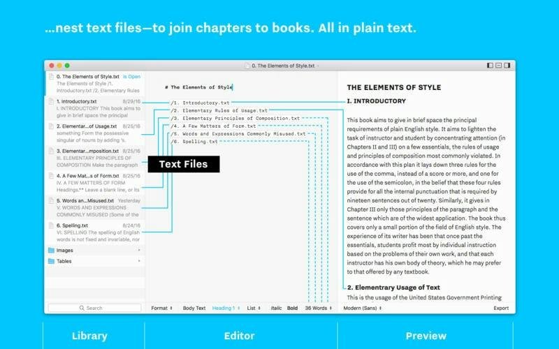 iA Writer — distraction-free Markdown editor with focus mode