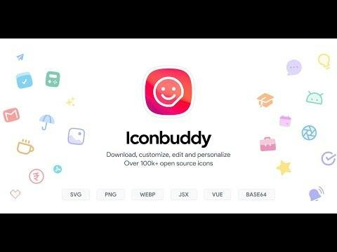 Icon buddy — searchable grid of SVG icons