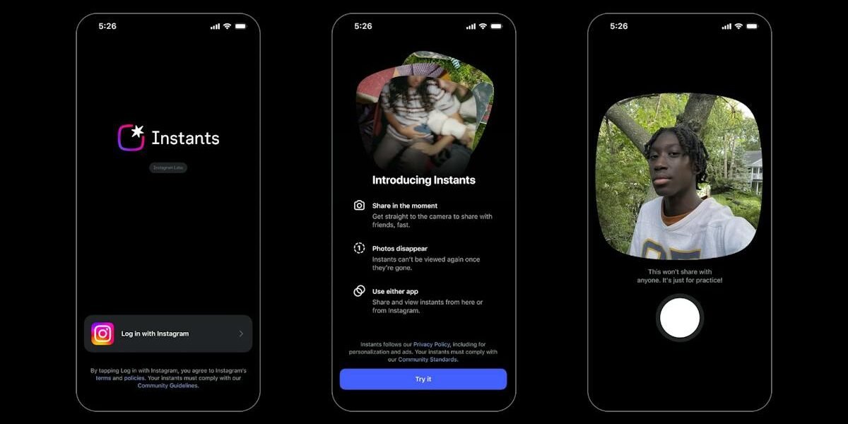 Instagram — feed and Explore page