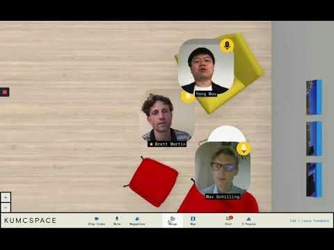 Kumospace — customizable virtual event space