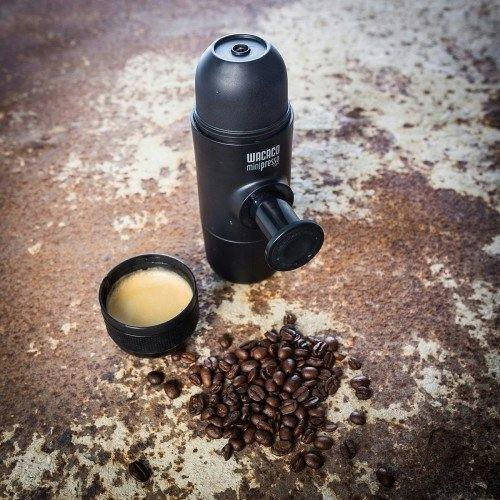 Minipresso — portable hand-press espresso maker