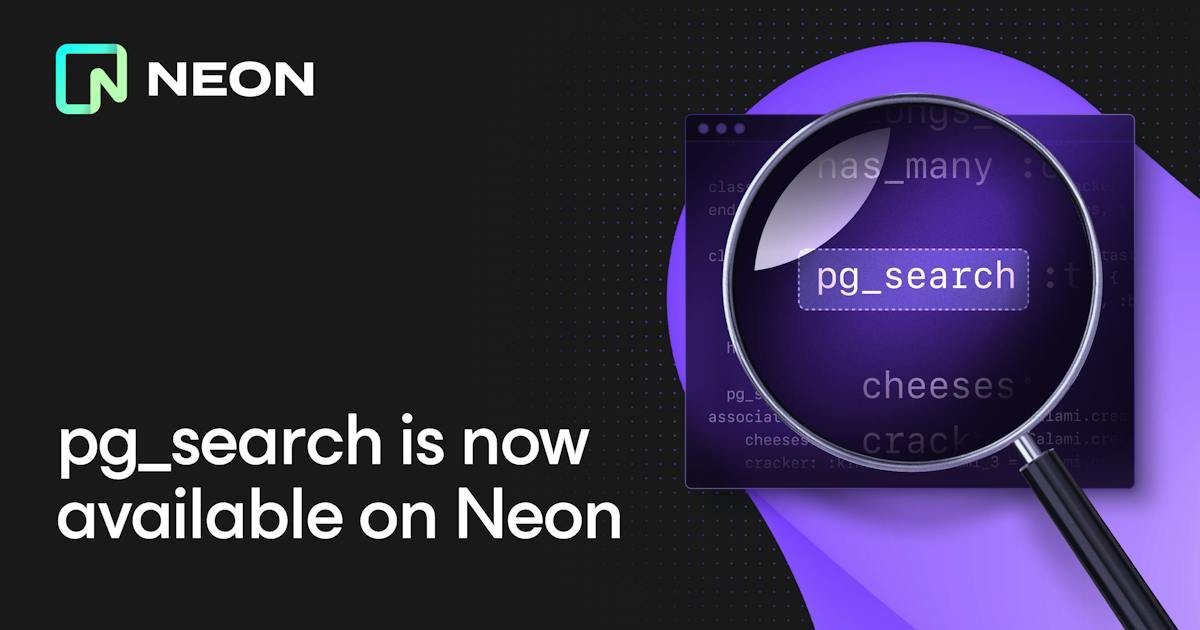 Neon — database branching dashboard