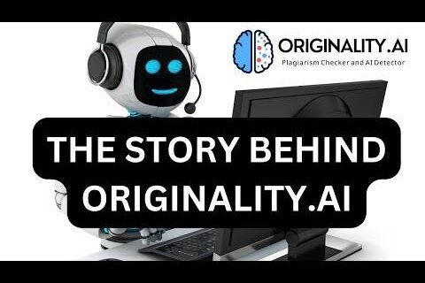 Originality.ai — AI content and plagiarism scan results