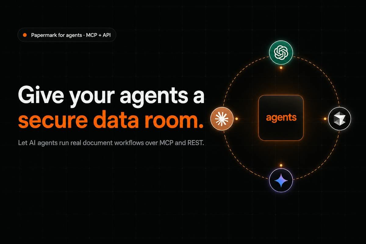 Papermark — secure data room interface