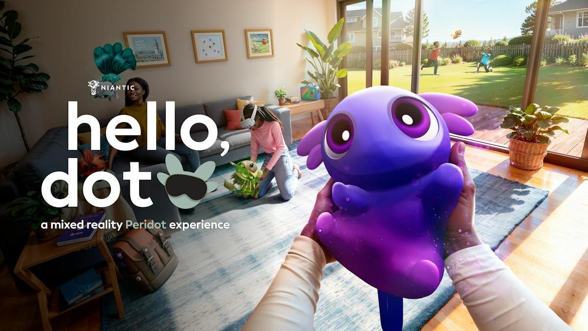 Peridot — AI pet rendered in augmented reality