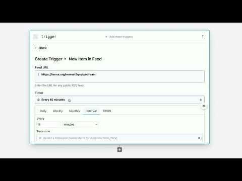 Pipedream — workflow builder interface
