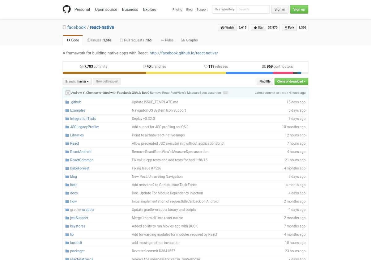 React Native — mobile app development framework overview