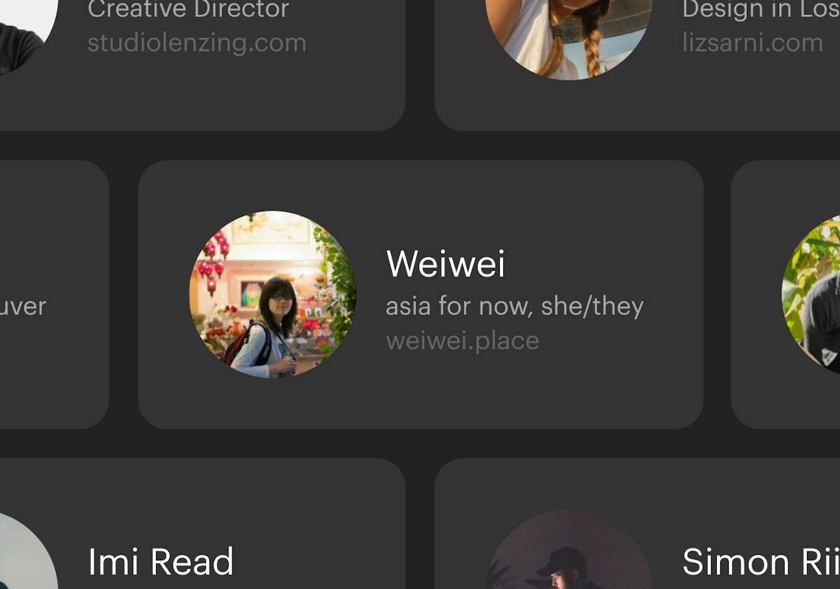 Read.cv — visual professional profile page